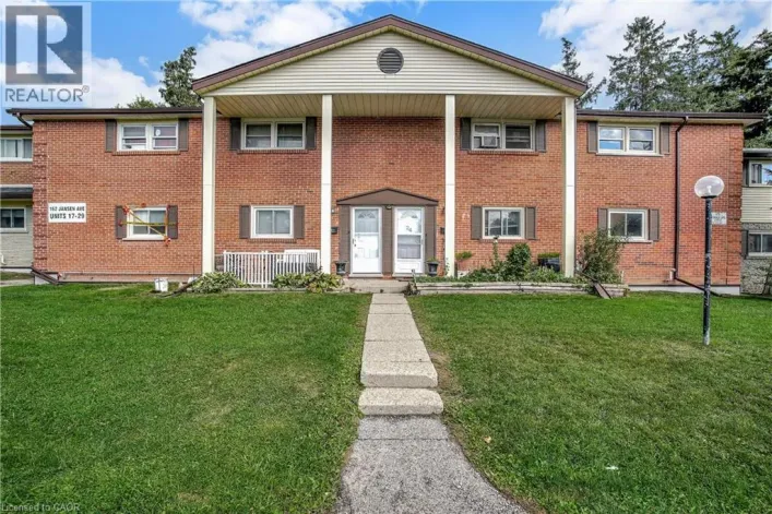 162 JANSEN Avenue Unit# 25, Kitchener