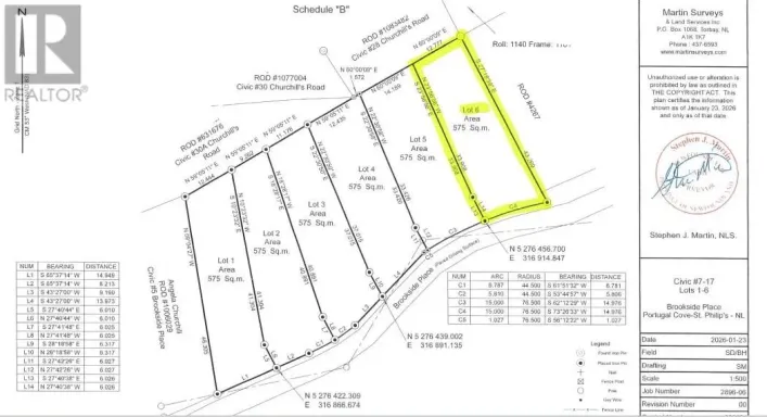 17 Brookside Place Unit#LOT 6, Portugal Cove