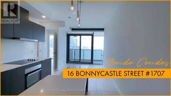 1707 - 16 BONNYCASTLE STREET, Toronto