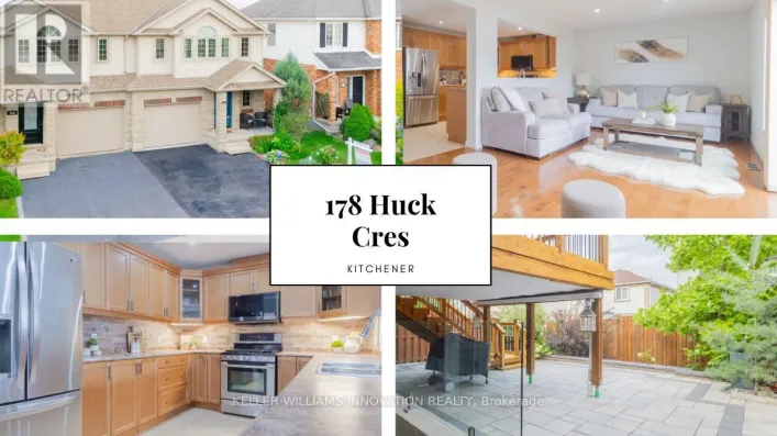 House for sale: 178 HUCK CRESCENT, Kitchener