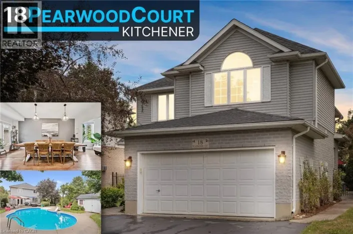 18 PEARWOOD Court, Kitchener
