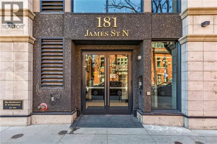 181 JAMES Street N Unit# 807, Hamilton