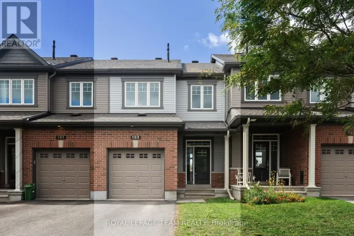 Row / Townhouse for sale: 183 BANDELIER WAY, Ottawa