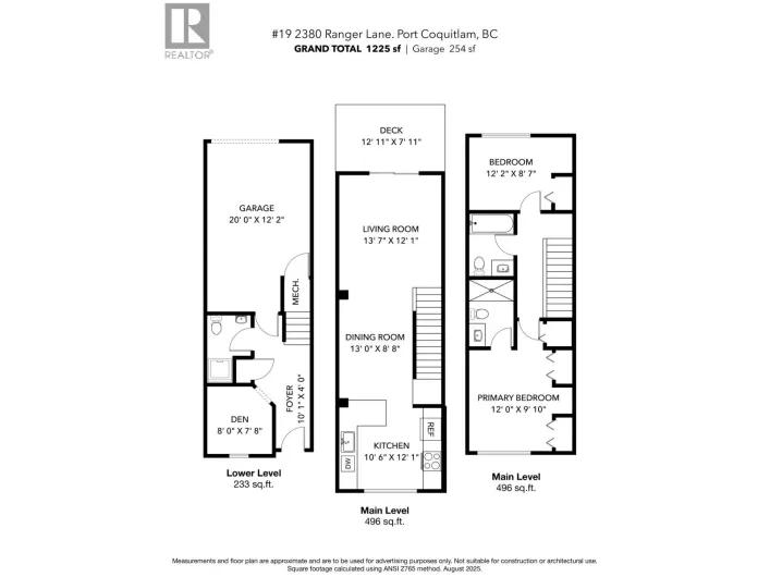 19 2380 RANGER LANE, Port Coquitlam