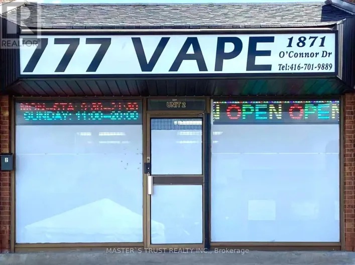 2 - 1871 O'CONNOR DRIVE, Toronto
