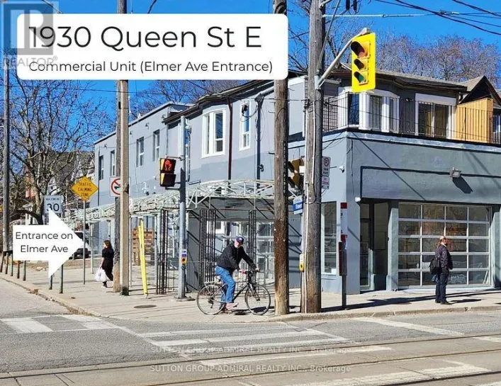 2- ELMER AVE ENTRANCE - 1930 QUEEN STREET E, Toronto