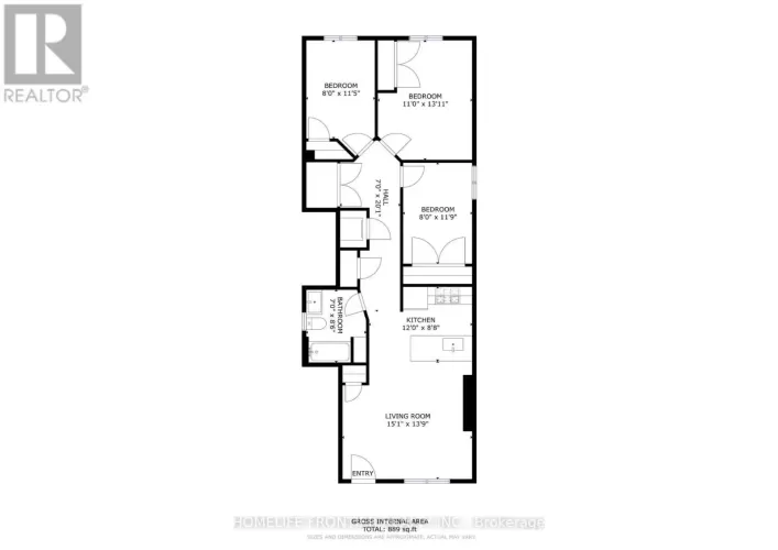 2 (MAIN) - 1089 GLENCAIRN AVENUE, Toronto