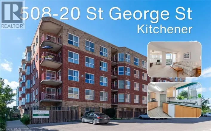 20 ST GEORGE Street Unit# 508, Kitchener