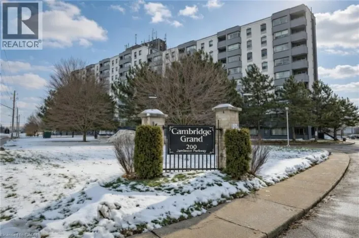 200 JAMIESON Parkway Unit# 606, Cambridge