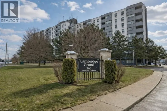 200 JAMIESON Parkway Unit# 606, Cambridge