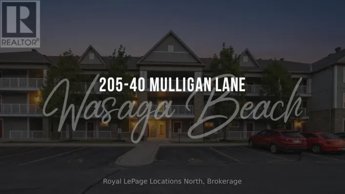 205 - 40 MULLIGAN LANE, Wasaga Beach