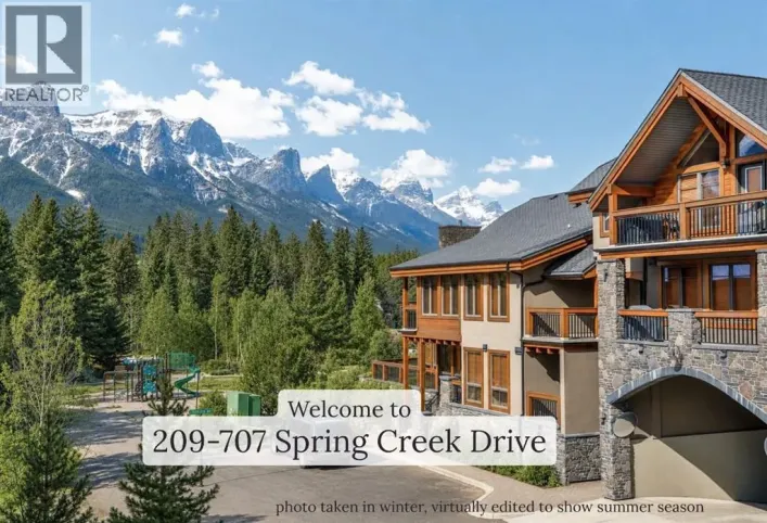 209, 707 Spring Creek Drive, Canmore