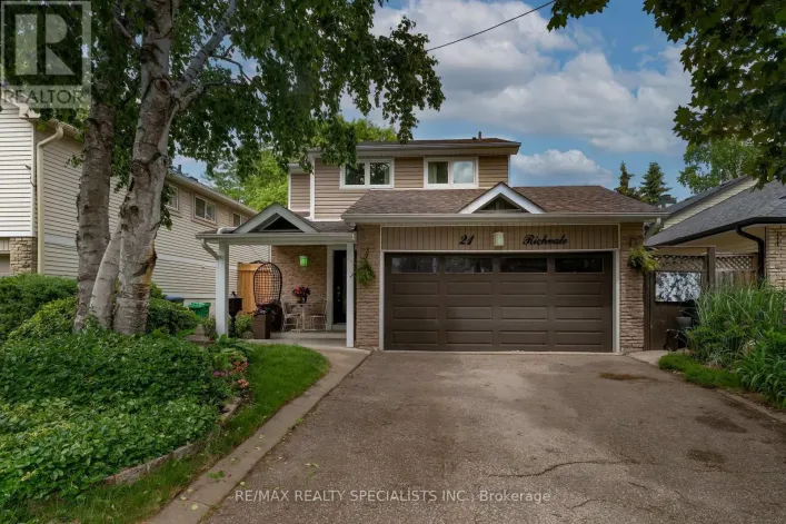 21 RICHVALE DRIVE S, Brampton