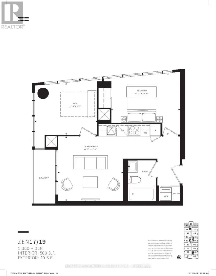 2117 - 19 WESTERN BATTERY ROAD, Toronto