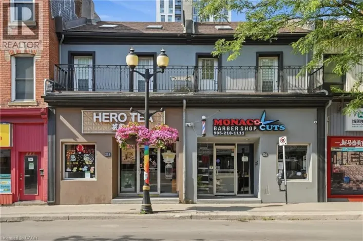 216-218 KING Street E, Hamilton