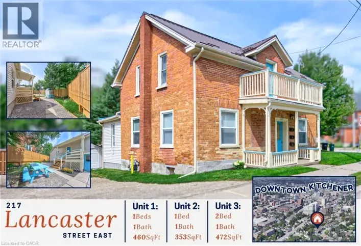 217 LANCASTER Street E, Kitchener