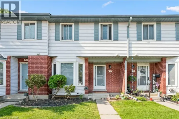 219 KINGSWOOD Drive Unit# 59, Kitchener