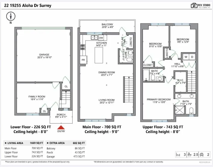 22 19255 ALOHA DRIVE, Surrey