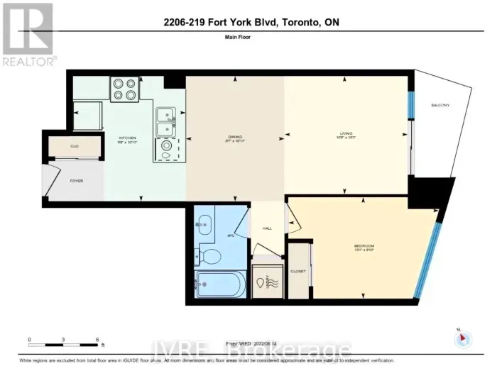 2206 - 219 FORT YORK BOULEVARD, Toronto