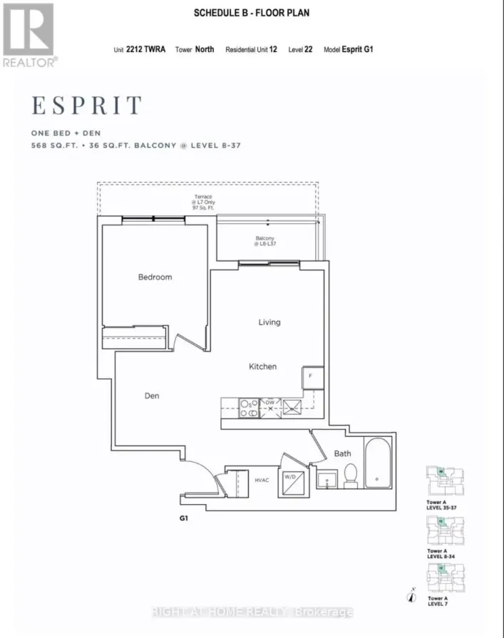 Apartment for sale: 2212 - 2851 HIGHWAY 7, Vaughan