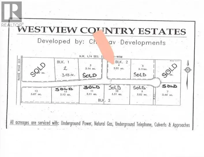 223 Range, Rural Northern Lights, County of