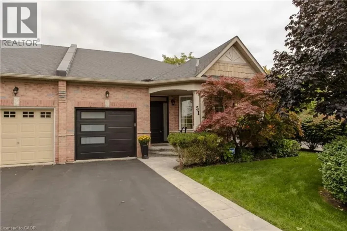 Row / Townhouse for sale: 2243 TURNBERRY Road Unit# 51, Burlington