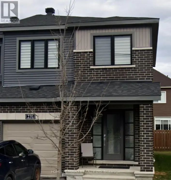 House for rent: 231 CLONRUSH WAY, Ottawa