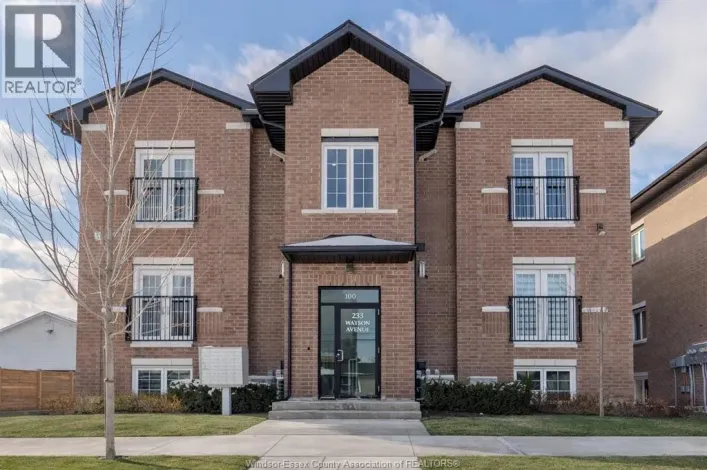 233 Watson AVENUE Unit# 101, Windsor