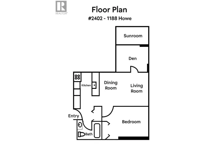 2402 1188 HOWE STREET, Vancouver