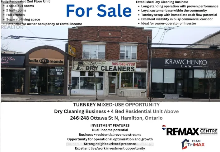 246-248 OTTAWA STREET N, Hamilton