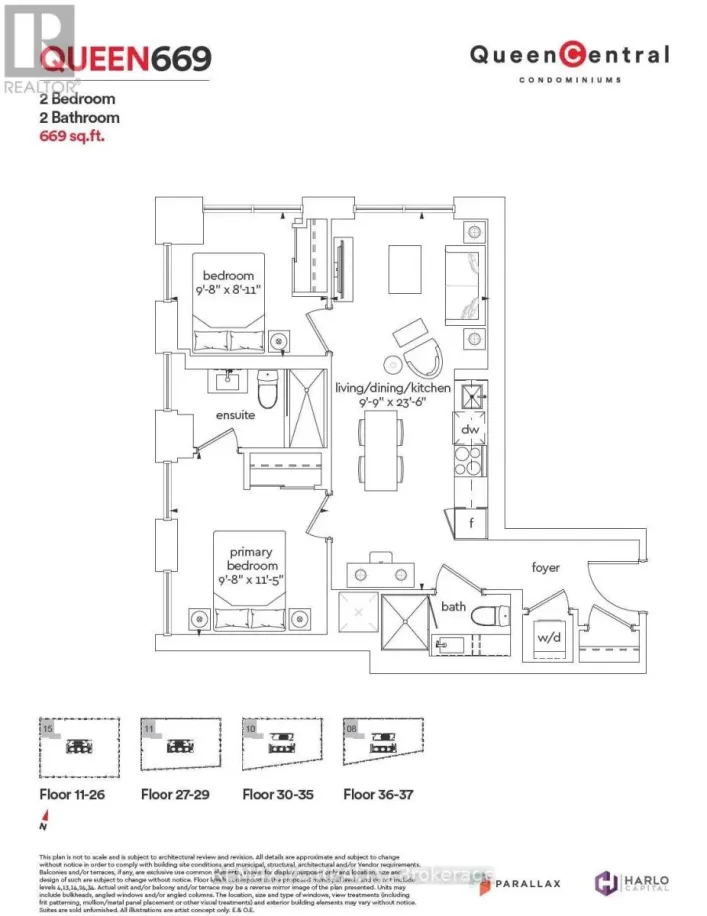 2515 - 100 QUEEN STREET E, Toronto