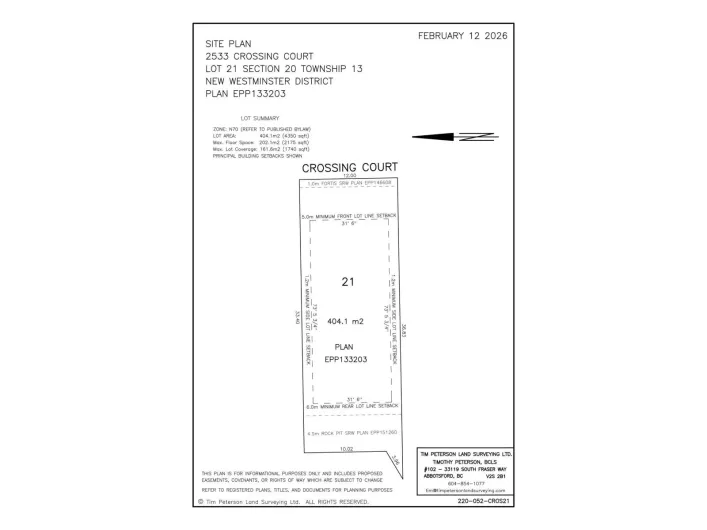 2533 CROSSING COURT, Abbotsford