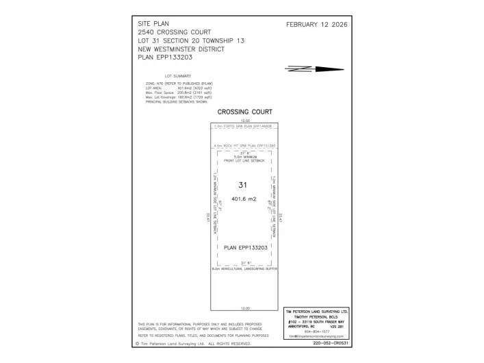 2540 CROSSING COURT, Abbotsford