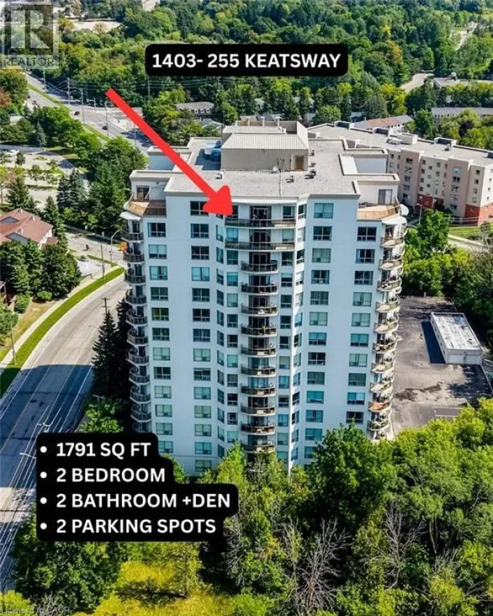255 KEATS Way Unit# 1403, Waterloo