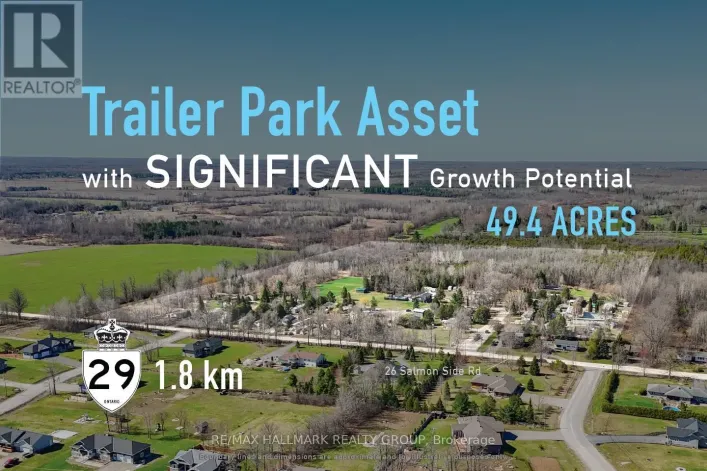 26 SALMON SIDE ROAD, Rideau Lakes