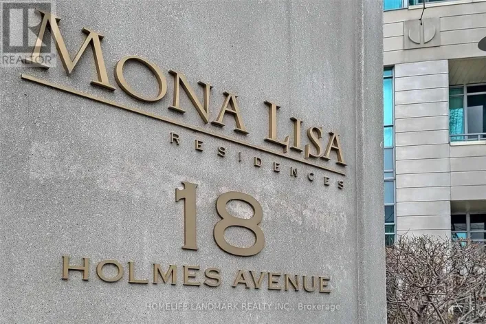 Apartment for rent: 2605 - 18 HOLMES AVENUE, Toronto