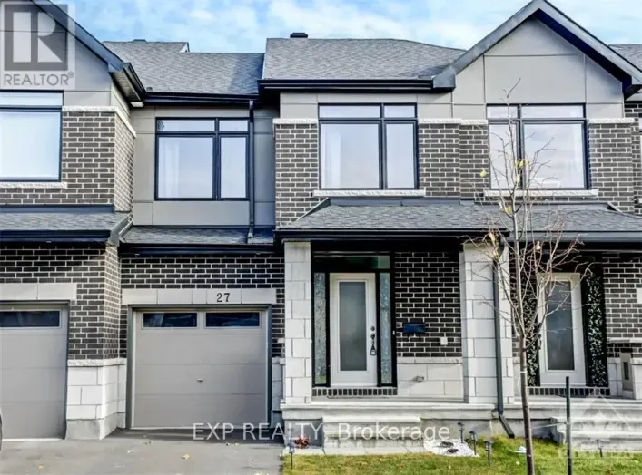 Row / Townhouse for rent: 27 BRIXTON WAY, Ottawa
