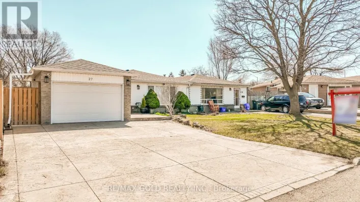 27 DAVENPORT CRESCENT, Brampton