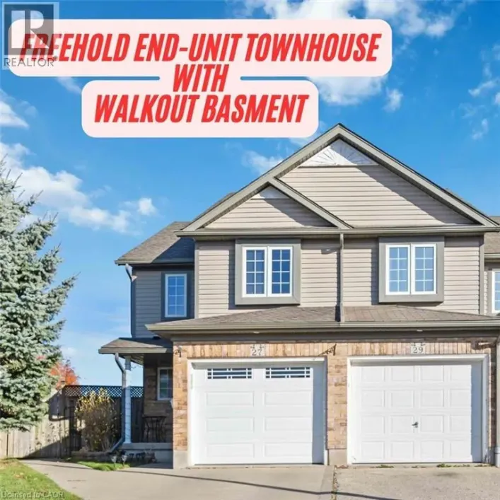 27 RED CLOVER Crescent, Kitchener