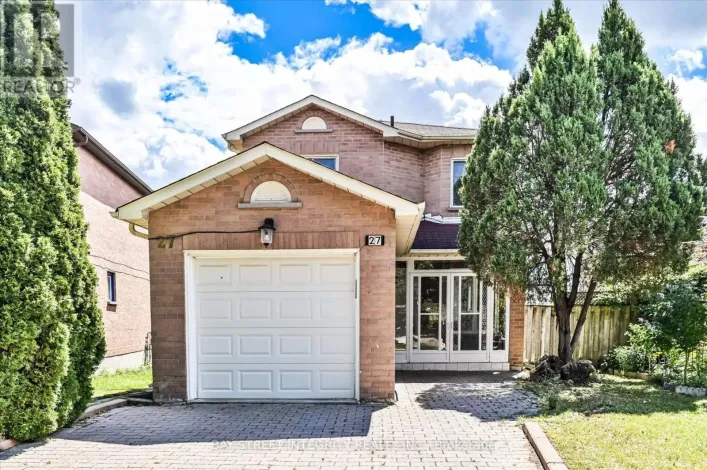 27 SAMANTHA CIRCLE, Richmond Hill