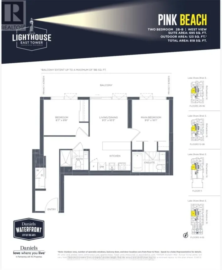 2807 - 20 RICHARDSON STREET, Toronto