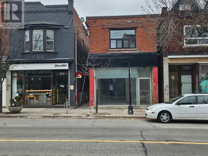 2ND FLOOR - 983 DOVERCOURT ROAD, Toronto