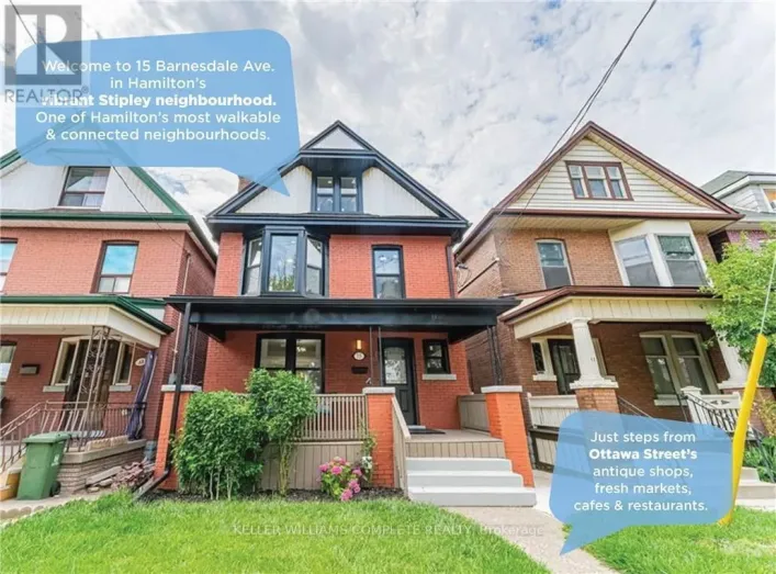 3 - 15 BARNESDALE AVENUE N, Hamilton