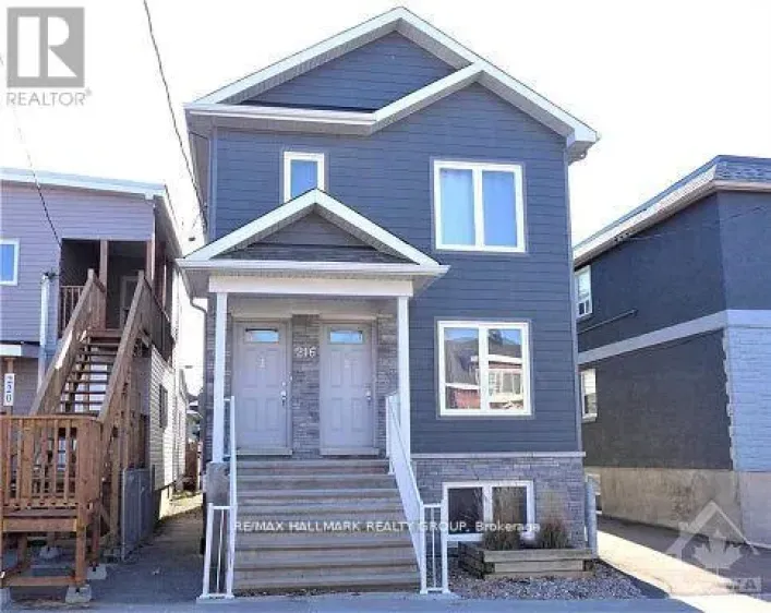 3 - 216 CARILLON STREET, Ottawa