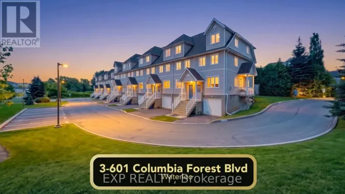 3 - 601 COLUMBIA FOREST BOULEVARD, Waterloo