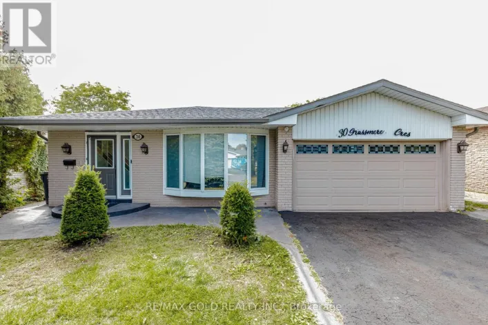 House for rent: 30 GRASSMERE CRESCENT, Brampton