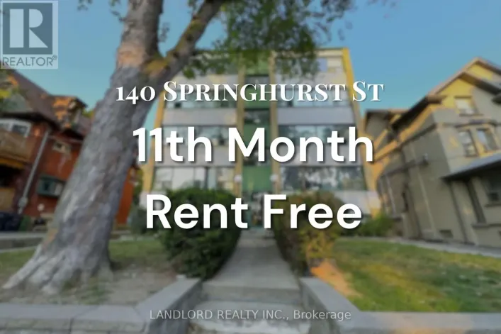 31 - 140 SPRINGHURST AVENUE, Toronto