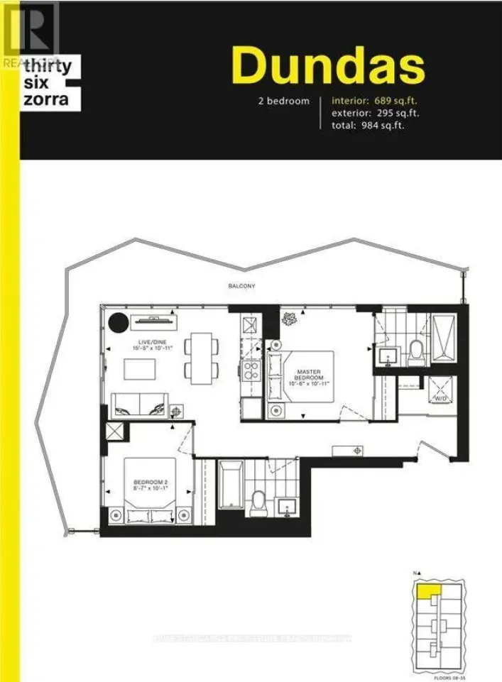 3203 - 36 ZORRA STREET STREET, Toronto