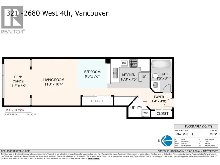 321 2680 W 4TH AVENUE, Vancouver