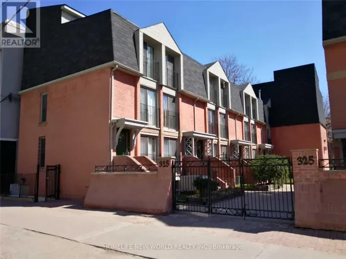 Row / Townhouse for rent: 33 - 325 JARVIS STREET, Toronto